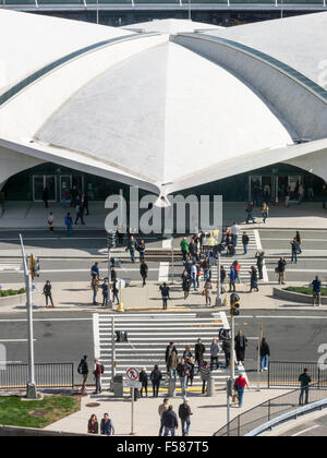 Das historische TWA-Terminal am John F. Kennedy International Airport wurde im Mai 2019 in New York als Hotel eröffnet Stockfoto