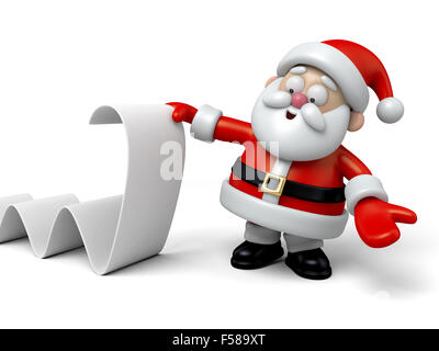 Der Weihnachtsmann Stockfoto