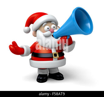 Der Weihnachtsmann Stockfoto