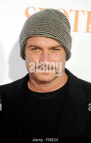 New York City. 27. Oktober 2015. Liev Schreiber besucht die "Spotlight" NewYork-Premiere im Ziegfeld Theater am 27. Oktober 2015 in New York City. / Bild Allianz © Dpa/Alamy Live-Nachrichten Stockfoto