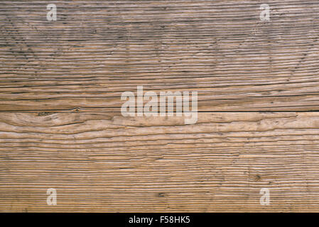 Struktur eines alten gebrauchten Eichen Plank Holz mit natürlichen