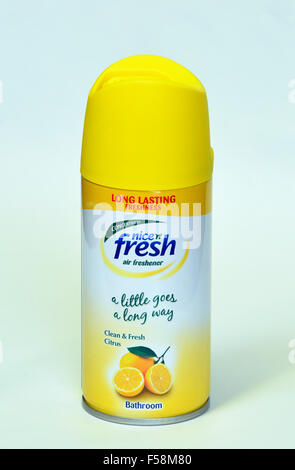 Nice ' n ' Fresh Air Freshener Aerosol. Stockfoto