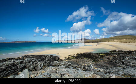 Traigh Lar Strand, Harris, äußeren Hebriden, Schottland Stockfoto