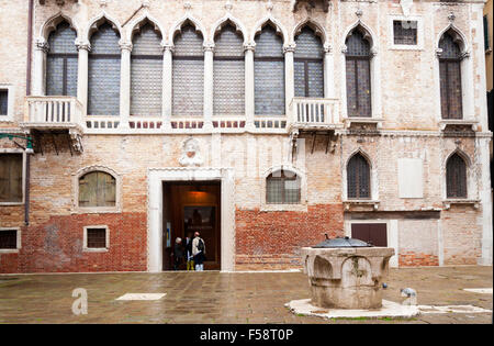 Palazzo Fortuny, Kunstgalerie, Venedig, Italien Stockfoto