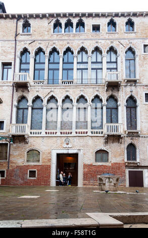 Palazzo Fortuny, Kunstgalerie, Venedig, Italien Stockfoto