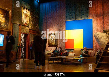 Palazzo Fortuny, Kunstgalerie, Venedig, Italien. Im Inneren des Museums Stockfoto