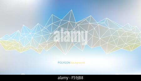 Abstrakte Dreieck Hintergrund Stock Vektor