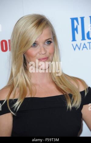 Los Angeles, CA, USA. 30. Oktober 2015. Reese Witherspoon im Ankunftsbereich für 29. American Cinematheque Award, The Hyatt Regency Century Plaza Hotel, Los Angeles, CA 30. Oktober 2015. Bildnachweis: Elizabeth Goodenough/Everett Collection/Alamy Live-Nachrichten Stockfoto