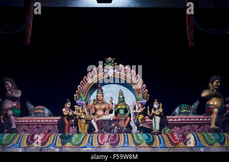 Lord Shiva-Tempel in Chennai, Madras, Tamil Nadu, Indien, Asien Stockfoto