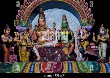 Lord Shiva-Tempel in Chennai, Madras, Tamil Nadu, Indien, Asien Stockfoto