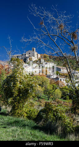 Saint Jurs: Alpes-de-Haute-Provence, Frankreich Stockfoto