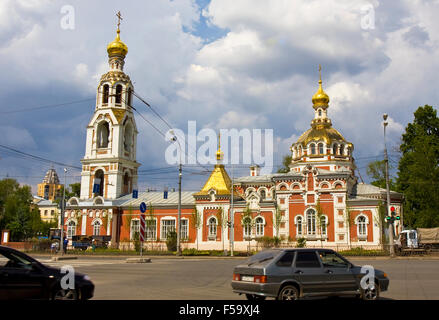 KASAN, Russland - 1. Juni 2013: orthodoxe Kirche der Hl. Barbara, ist bekannt aus dem Jahr 1781. Stockfoto