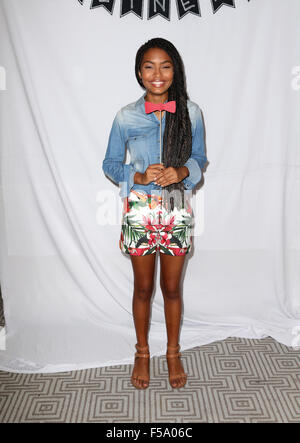 Steve Nguyen & Associates Host der "LEGACY ikonischen Couchgarnitur Day2 Featuring: Yara Shahidi wo: West Hollywood, Kalifornien, USA bei: 29. August 2015 Stockfoto