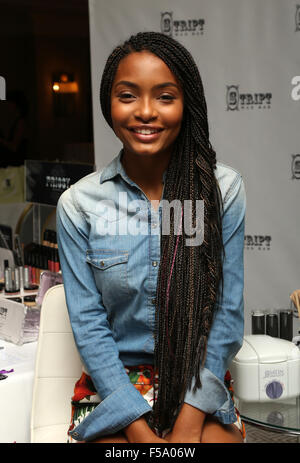 Steve Nguyen & Associates Host der "LEGACY ikonischen Couchgarnitur Day2 Featuring: Yara Shahidi wo: West Hollywood, Kalifornien, USA bei: 29. August 2015 Stockfoto