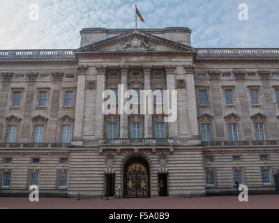 Buckingham Palace-Fassade Stockfoto