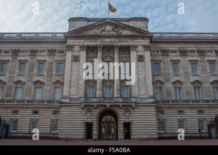 Buckingham Palace-Fassade Stockfoto