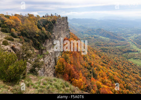 Collsacabra Bereich in La Garrotxa, Katalonien Stockfoto