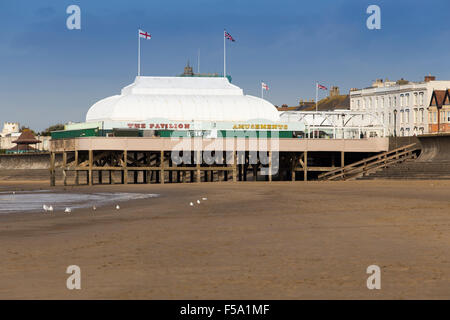 Der Pavillon Burnham am Meer Stockfoto