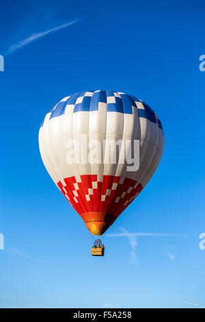 Heißluft-Ballon, Tschechische Republik, Europa Stockfoto