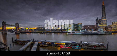 Londoner Stadtbild Stockfoto