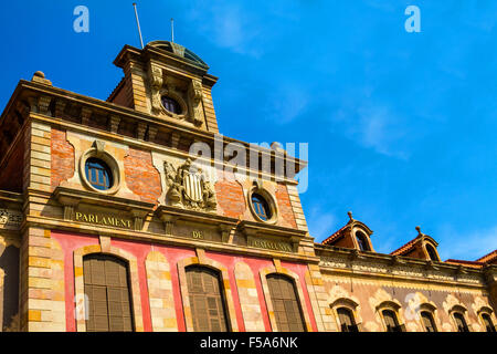 Parlament von Katalonien in Barcelona, Spanien Stockfoto