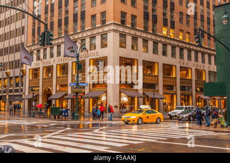 Die Fred F. Französisch Building, 5th Avenue, New York City, Vereinigte Staaten von Amerika. Stockfoto