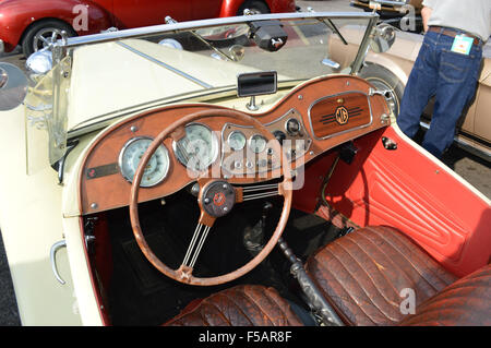 Ein 1953 MG TD britischen Sportwagen. Stockfoto