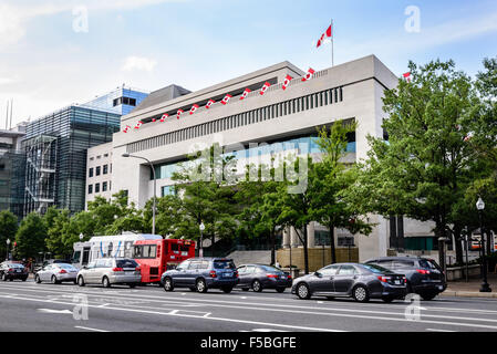 Botschaft von Kanada, 501 Pennsylvania Avenue NW, Washington, DC Stockfoto