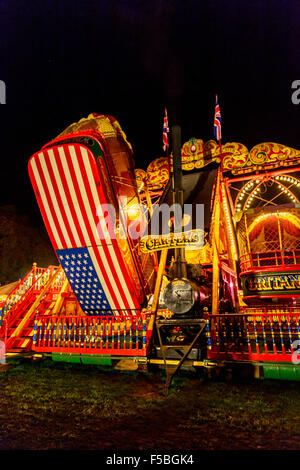 Carters Steam Fair, Kirmes, Reading, UK Stockfoto