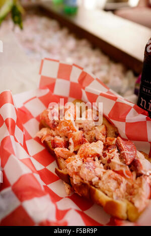 Lobster Roll bei Eaton Street Seafood Market Restaurant Key West Florida USA travel Stockfoto