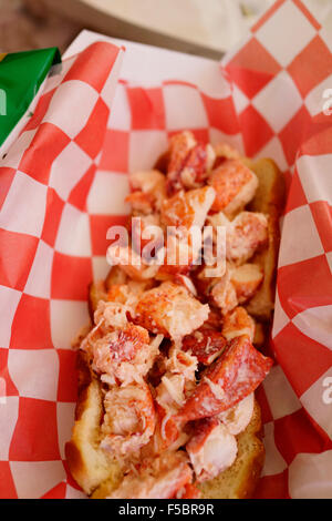 Lobster Roll bei Eaton Street Seafood Market Restaurant Key West Florida USA travel Stockfoto