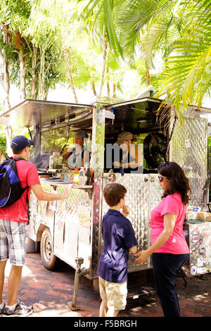 Garbo es Grill Essen Cart Key West Florida USA Stockfoto