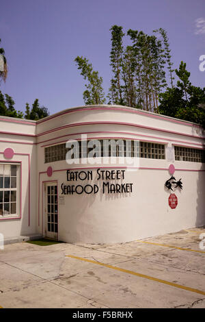 Eaton Street Seafood Market Restaurant Key West Florida USA reisen Stockfoto