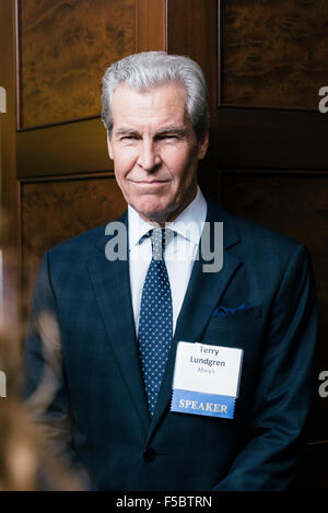 Chairman, President und Director von Macys und Bloomingdale's, Terry Lundgren Stockfoto