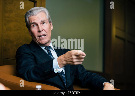 Chairman, President und Director von Macys und Bloomingdale's, Terry Lundgren Stockfoto