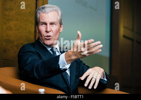 Chairman, President und Director von Macys und Bloomingdale's, Terry Lundgren Stockfoto