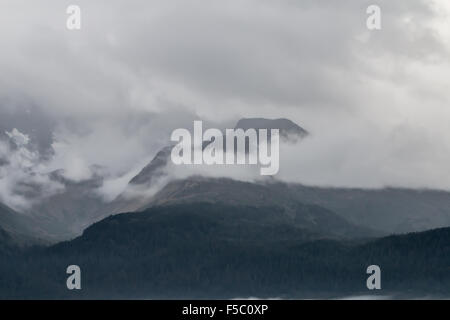 Ansichten aus dem Iditarod Trail in Seward Alaska. Stockfoto