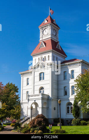 Benton County Courthouse, Corvallis, Oregon. Stockfoto