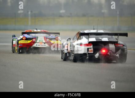 1. November 2015 - Shanghai, Volksrepublik China - 6 Stunden von Shanghai in Shanghai International Circuit. © Marcio Machado/ZUMA Draht/Alamy Live-Nachrichten Stockfoto