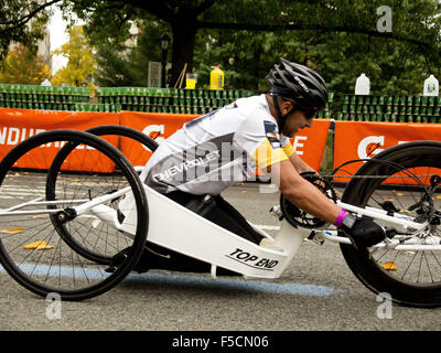 New York, New York, USA. 1. November 2015. New York City-Marathon. NYC Marathon, Central Park, New York, NY USA Credit: Frank Rocco/Alamy Live-Nachrichten Stockfoto