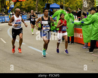 New York, New York, USA. 1. November 2015. New York City-Marathon. NYC Marathon, Central Park, New York, NY USA Credit: Frank Rocco/Alamy Live-Nachrichten Stockfoto
