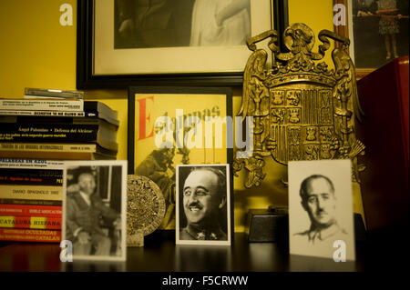 Francisco Franco Stiftung in Madrid, Spanien. Fundacion Franquismus Diktator general Generalisimo Diktatur Spanisch Stockfoto