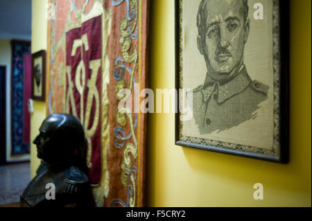 Francisco Franco Stiftung in Madrid, Spanien. Fundacion Franquismus Diktator general Generalisimo Diktatur Spanisch Stockfoto