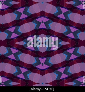 Buntes Kaleidoskop Muster, abstrakte Muster, Sterne Textur Stockfoto