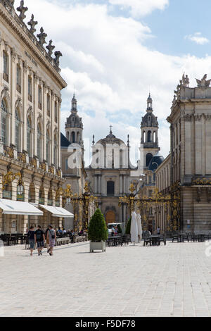 Der Place Stanislas in Nancy, Meurthe-et-Moselle, Lothringen, Frankreich Stockfoto