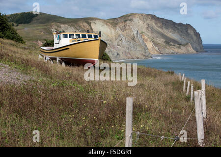 Pointe Basse, Magdalen Inseln, Quebec, Kanada Stockfoto