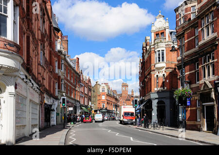 Heath Street, Hampstead, London Borough of Camden, Greater London, England, United Kingdom Stockfoto