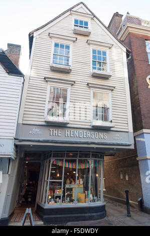 Holz Haus, Rochester High Street, Rochester, Kent, England, Vereinigtes Königreich Stockfoto