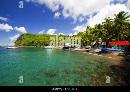 Anse Chastanet Resort in Soufrière, St. Lucia Stockfoto