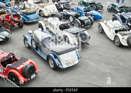 Oldtimer Sportwagen Trophy, Parc Ferme, 43. AvD Oldtimer-Grand-Prix 2015 Nürburgring Stockfoto